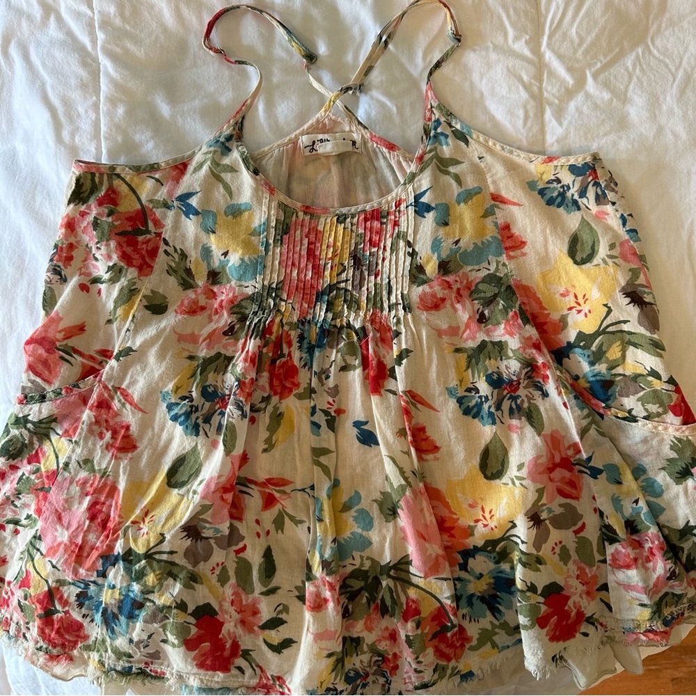 Boho Floral Top